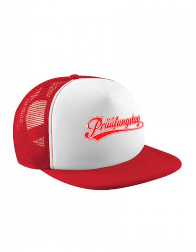Trucker-Cap „Prüüfungstag“ – Der Tag. Dein Style.