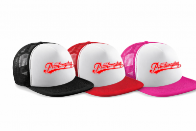 Trucker-Cap „Prüüfungstag“ – Der Tag. Dein Style.