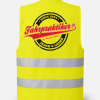 Fahrpraktiker Warnweste – Hi-Vis Safety Vest mit großem Logo-Print